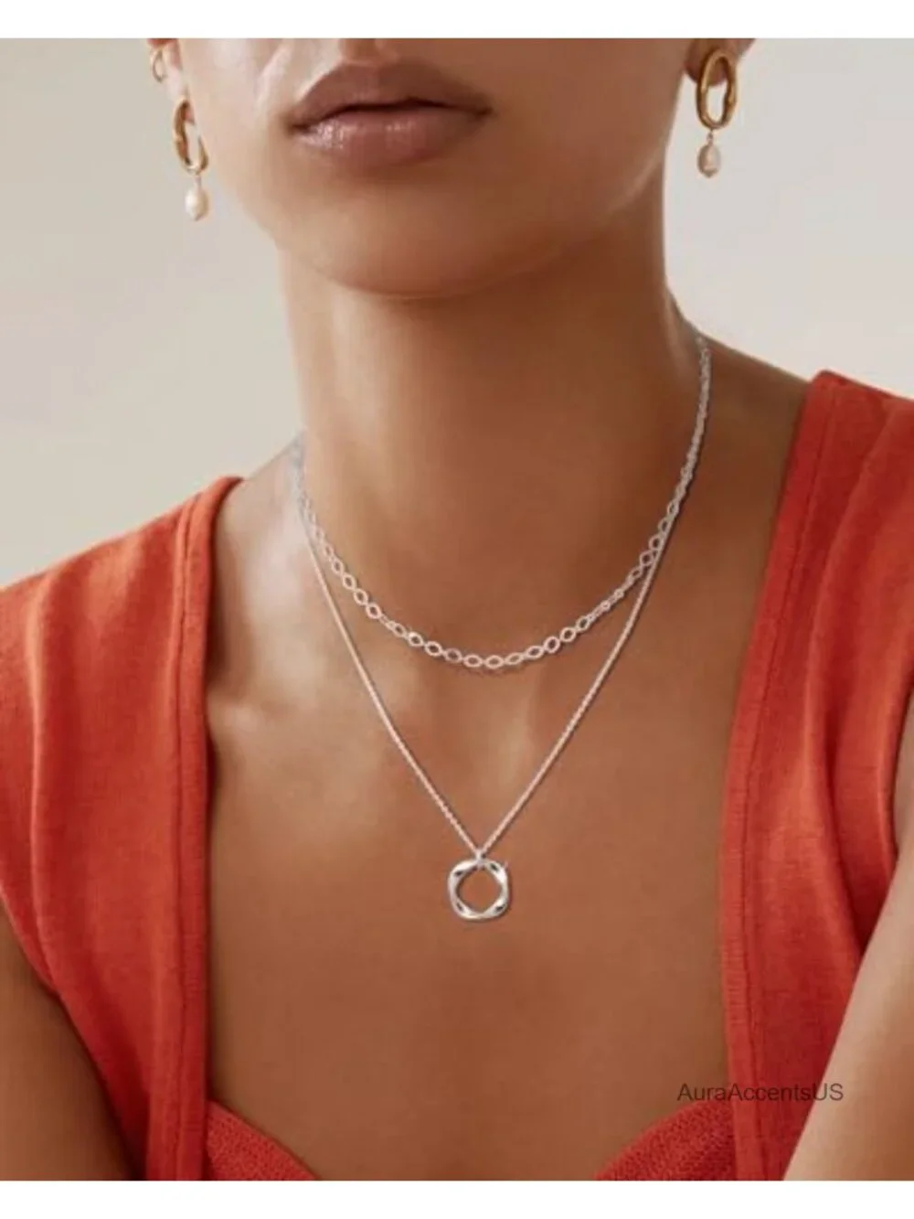 N/A stackable silver
